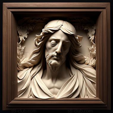 3D model st jesus (STL)